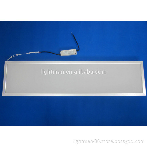 36w 300x1200 Cool White LED Flat Light Panel with hanging wire for suspending install
